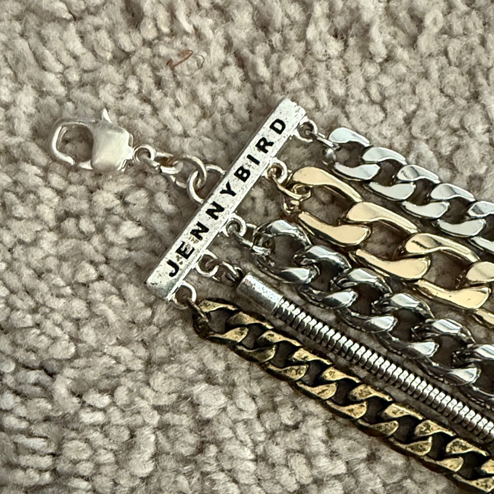 Jenny Bird Dual-Tone Chain Bracelet - Picture 2 of 4